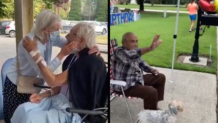 Married Couple Reunited At Last & Parade For Joe