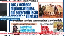 Le Titrologue du 09 Septembre 2020 : Les 7 échecs diplomatiques qui enterrent le 3e mandat de Ouattara
