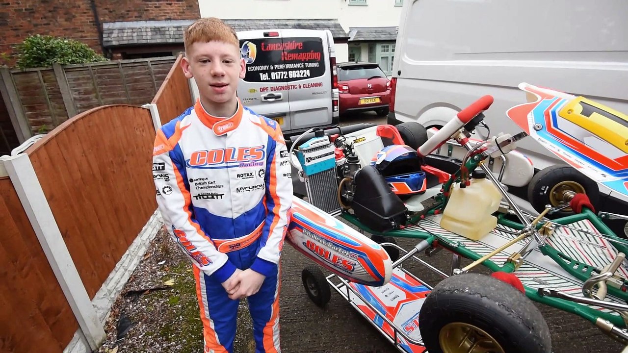 Rising motor racing ace Pierson Bullock-Carter