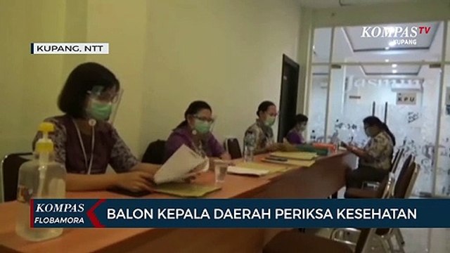 Bakal Calon Kepala Daerah di NTT Periksa Kesehatan
