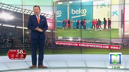 Mina, por una oportunidad en el Barcelona vs. Celta