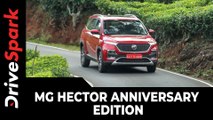 MG Hector Anniversary Edition | Prices, Special Feature Updates, Specs & Other Details