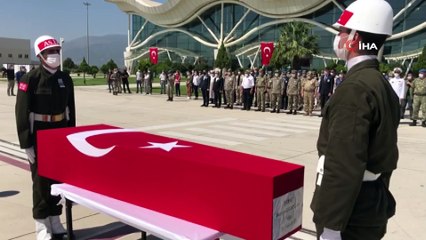 Tuğgeneralin naaşı memleketine gönderildi