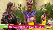 La Tienda de Macla: tutorial de Miss Balanta para hacer un turbante