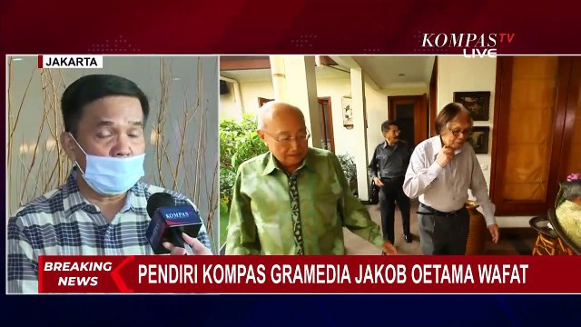 Wujud Penghormatan Terakhir, Jakob Oetama Disemayamkan di Kompas Gramedia Palmerah Selatan