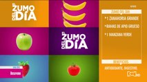 Zumo para limpiar el cuerpo: zanahoria, manzana y apio