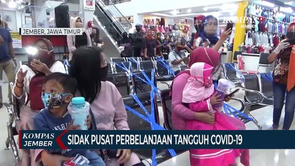 Bupati Jember Sidak Pusat Perbelanjaan Tangguh Covid-19