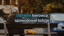 100-letni kierowca spowodował kolizję
