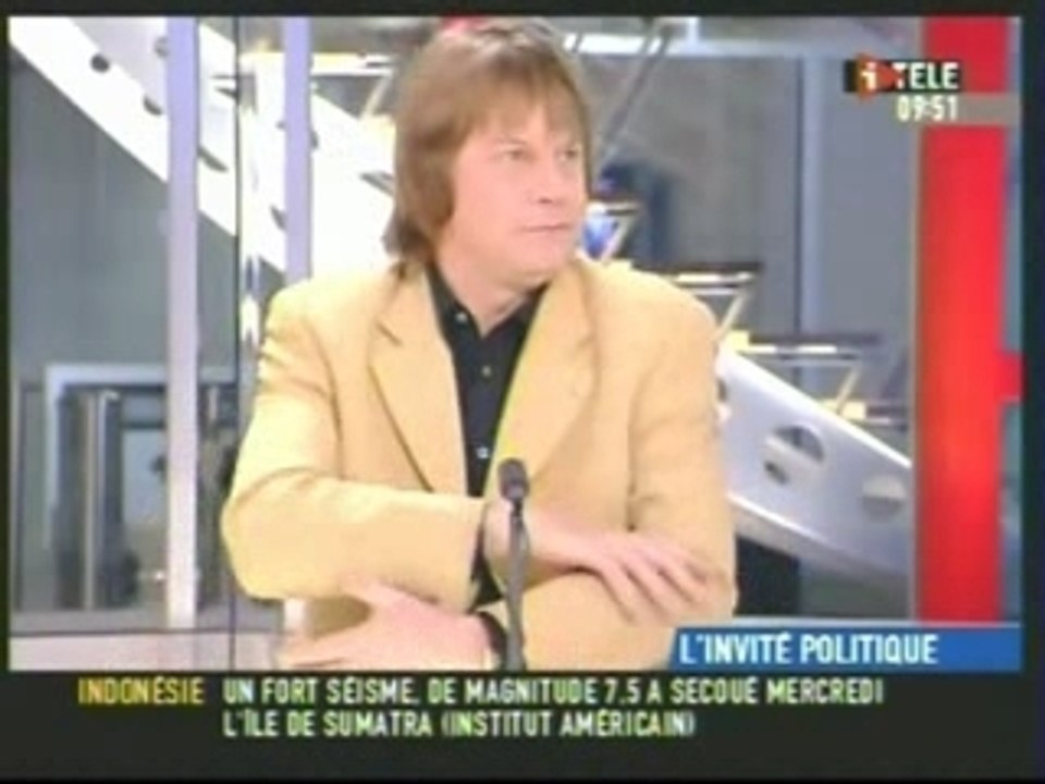 Bernard Thibault CGT 2008-02-20