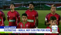 Patriotas vs. Huila, inician los play-Offs de la Liga Águila: transmite RCN