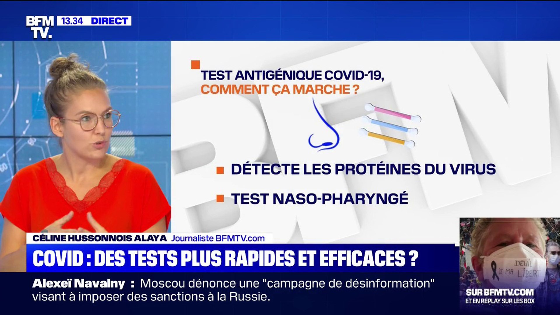 Coronavirus : test antigéniques vs test PCR, quelles différences ? - Vidéo  Dailymotion