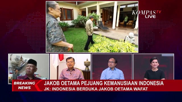 Jusuf Kalla: Indonesia Berduka Jakob Oetama Wafat