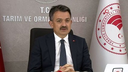 Bakan Pakdemirli: Bu yıl kuru üzüm fiyatını 12 buçuk liranın altına düşürmeyeceğiz