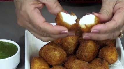 Crunchy Paneer Nuggets Recipe - Crispy Paneer bites -  Quick Paneer snacks - Nisha Madhulika - Rajasthani Recipe - Best Recipe House