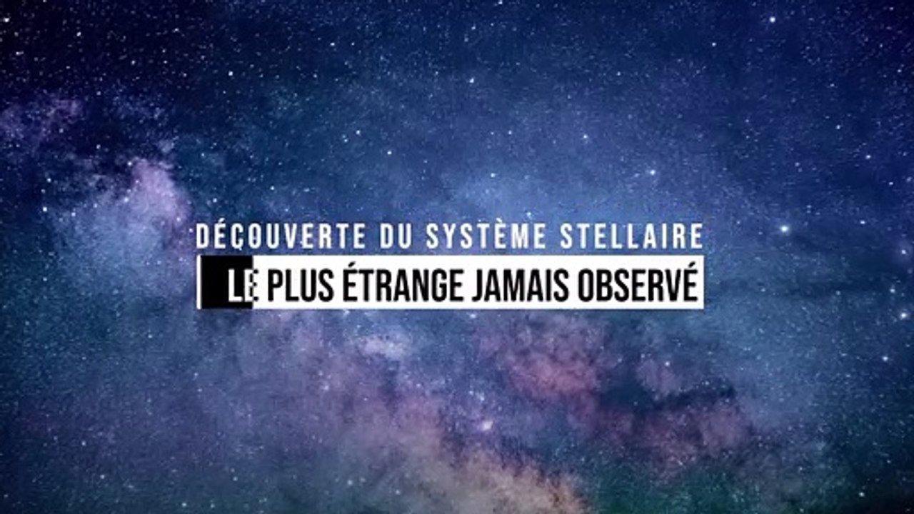 Découverte du système stellaire le plus étrange jamais observé