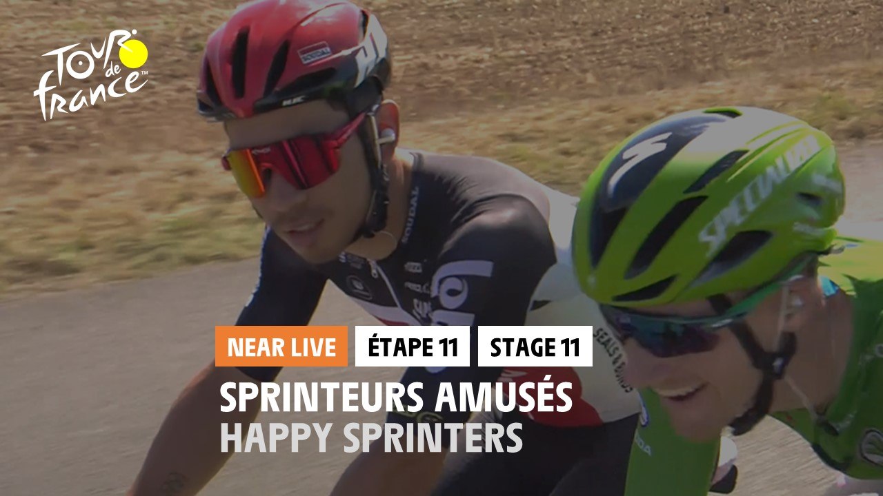 #TDF2020 - Étape 11 / Stage 11 - Sprinteurs amusés / Happy sprinters