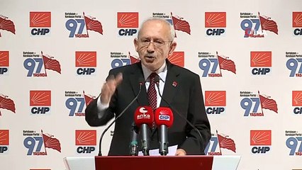Kılıçdaroğlu partisini eleştirdi