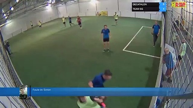 Faute de Simon - DECATHLON Vs TEAM SG - 07/09/20 20:00 - LIGUE 2 - Poitiers Game Parc