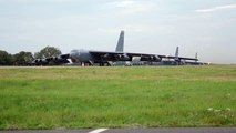 Three Massive U.S • B-52H Stratofortress • Take Off from RAF Fairford • Sept 4 2020