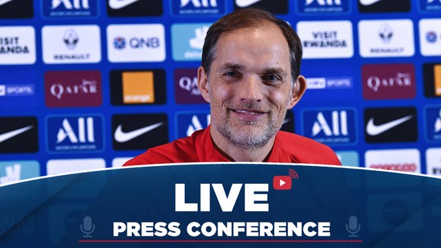 Replay : Conférence de Presse de Thomas Tuchel avant RC Lens - Paris Saint-Germain