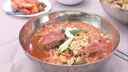 [자연밥상] 직접 잡은 참게와 라면의 찰떡궁합!