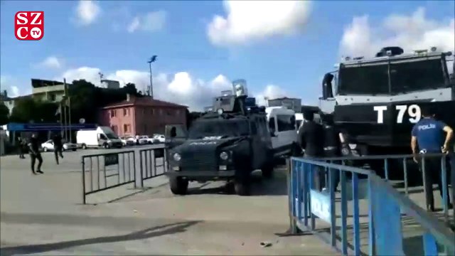 İstanbul Çağlayan Adliyesi önünde silah sesleri