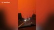 Oregon sky turns apocalyptic red by raging wildfires