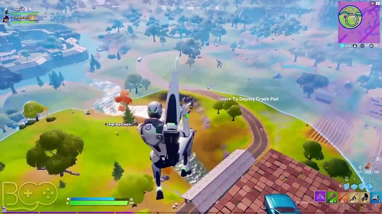 HACKER HAS SUPER BROKEN AIMBOT - Fortnite Funny Fails and WTF Moments #1015