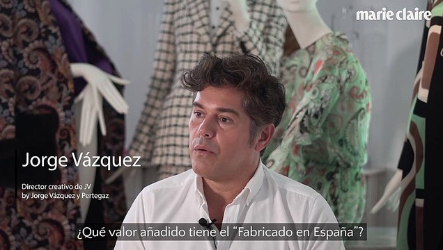 Jorge Vázquez: Tenemos que recuperar los oficios tradicionales de la moda
