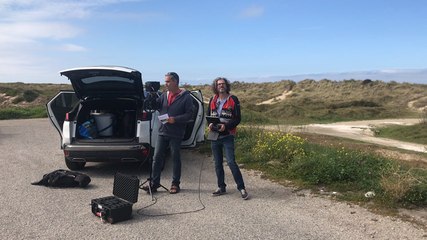 Un drône pour évaluer la montée de la mer dans le Coutançais