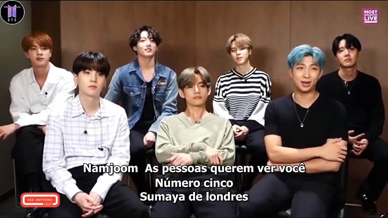 BTS ENTREVISTA LEGENDADO ! BTS RESPONDE