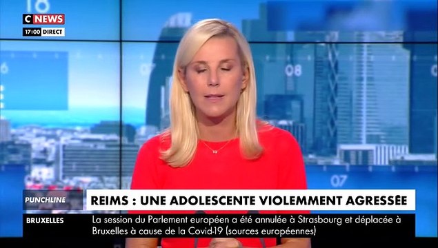 Les images d'une rare violence de l'agression d'une jeune fille à Reims: Deux mineurs ont été interpellés et placés en garde à vue