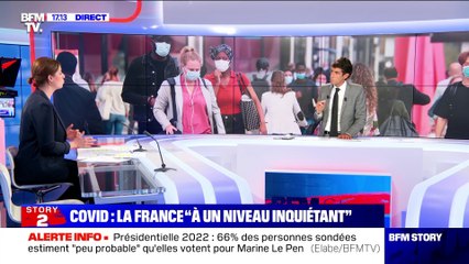 Story 1 : la France à un niveau "inquiétant" de l'épidémie de coronavirus - 09/09