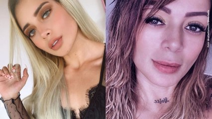 Hija de Marbelle dejó ver el enorme tatuaje que tiene cerca de su pelvis