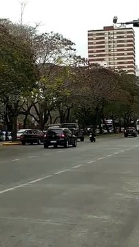 Protesta policial frente a la Quinta de Olivos