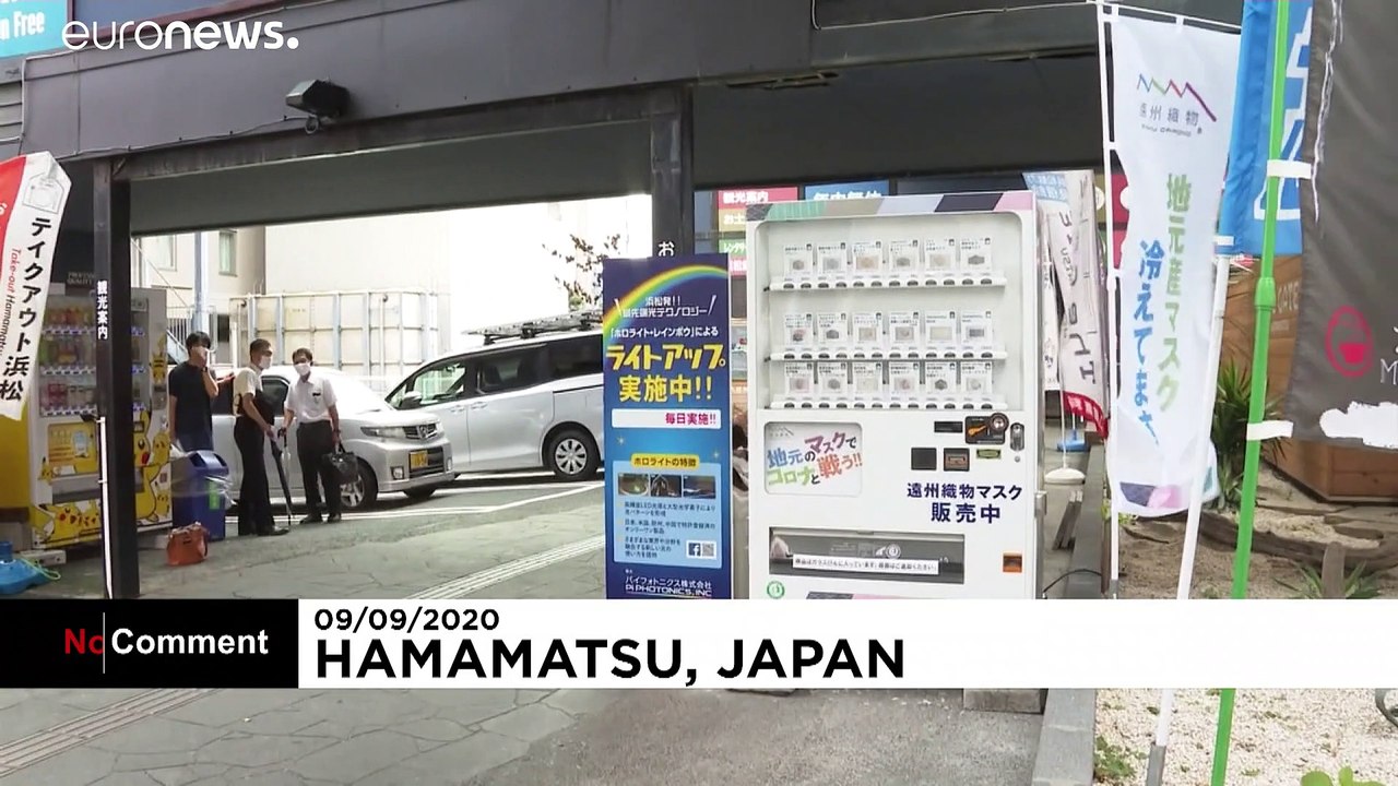 Japan: Masken aus dem Automaten