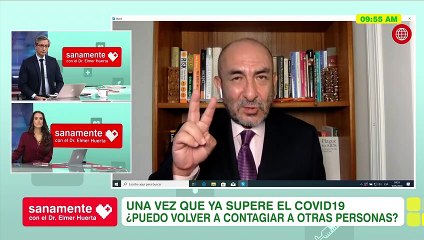 Superé el Covid-19, ¿puedo volver a contagiar? | Sanamente con el Doctor Elmer Huerta (HOY)