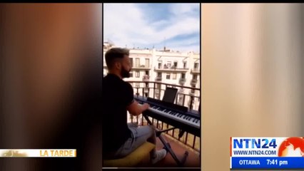 Igor García: el violinista venezolano que deleita a los españoles cuarentena