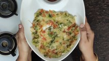 Suji Uttapam - easy to cook recipe - Rajwansh kitchen