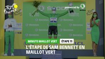 #TDF2020 - Étape 11 / Stage 11 - Škoda Green Jersey Minute / Minute Maillot Vert