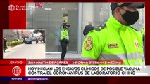 Hoy inician ensayos clínicos de posible vacuna del laboratorio chino | Edición Mediodía (HOY)