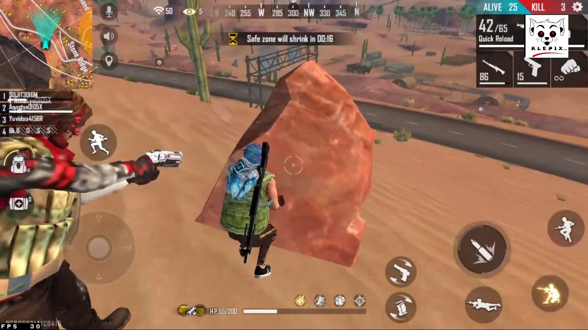 ⁣FREE FIRE GAME PLAY |AFTER LONG TIME