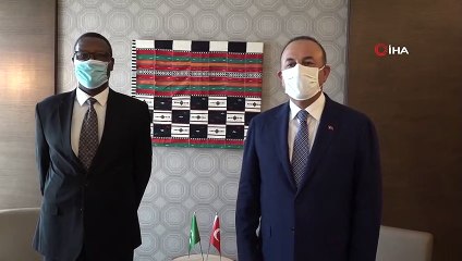 - Çavuşoğlu, Afrika Birliği Mali Yüksek Temsilcisi Buyoya ile görüştü