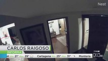Cámara grabó cuando cinco hombres entran a robar una casa en Cota