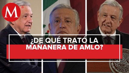 Los temas de AMLO en La Mañanera del 9 de septiembre