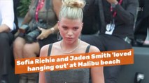 Sofia Richie And Jaden Smith Love The Beach