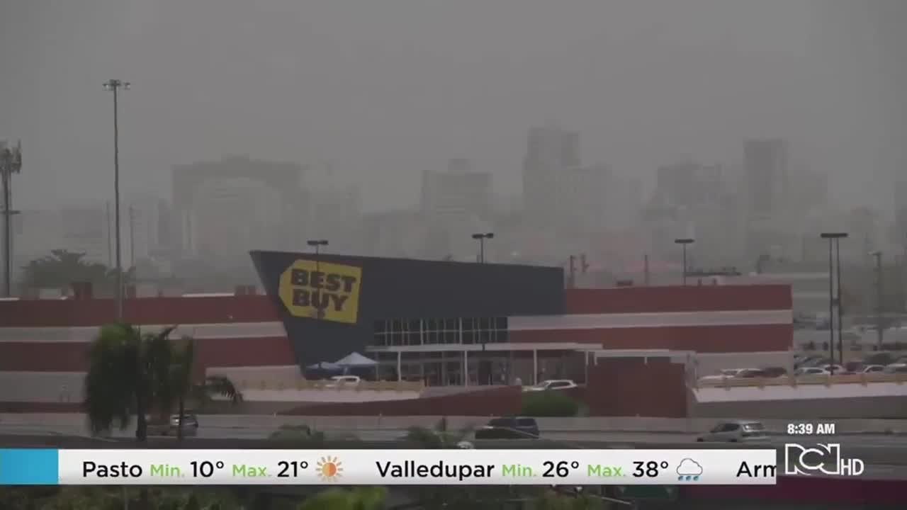 Increíble nube de polvo proveniente del Sahara cubrió el cielo del Caribe
