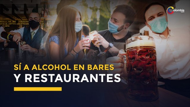 Se autorizó venta de bebidas alcohólicas en bares y restaurantes en Colombia ¿Cómo será? - Actualidad