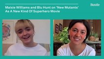 Maisie Williams & Blu Hunt Share The Best Bloopers From 'New Mutants' | Bustle