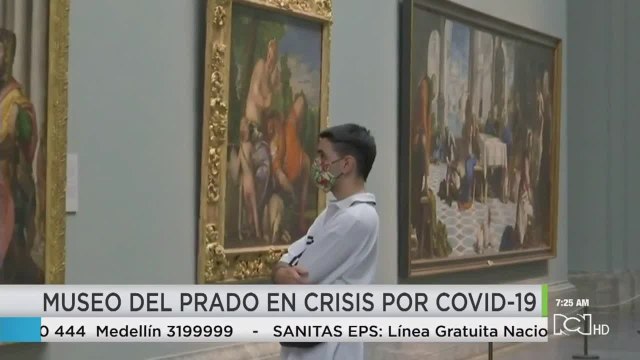 Museo del Prado en Madrid padece las consecuencias del coronavirus